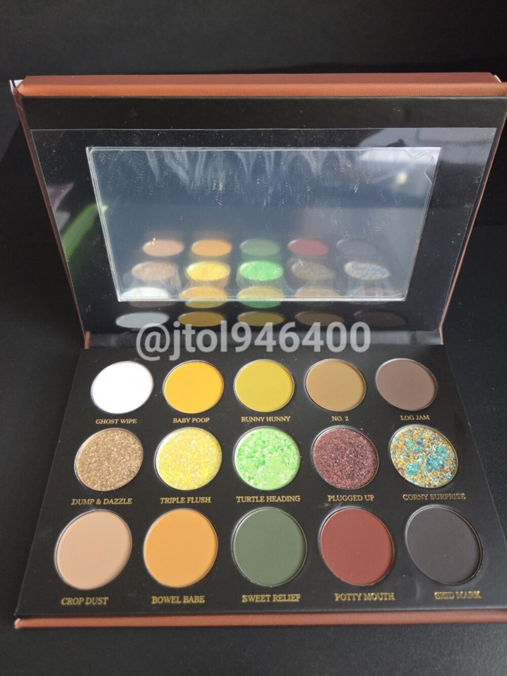 Glaminatrix Cosmetics Tones Of Turd Eyeshadow Palette
